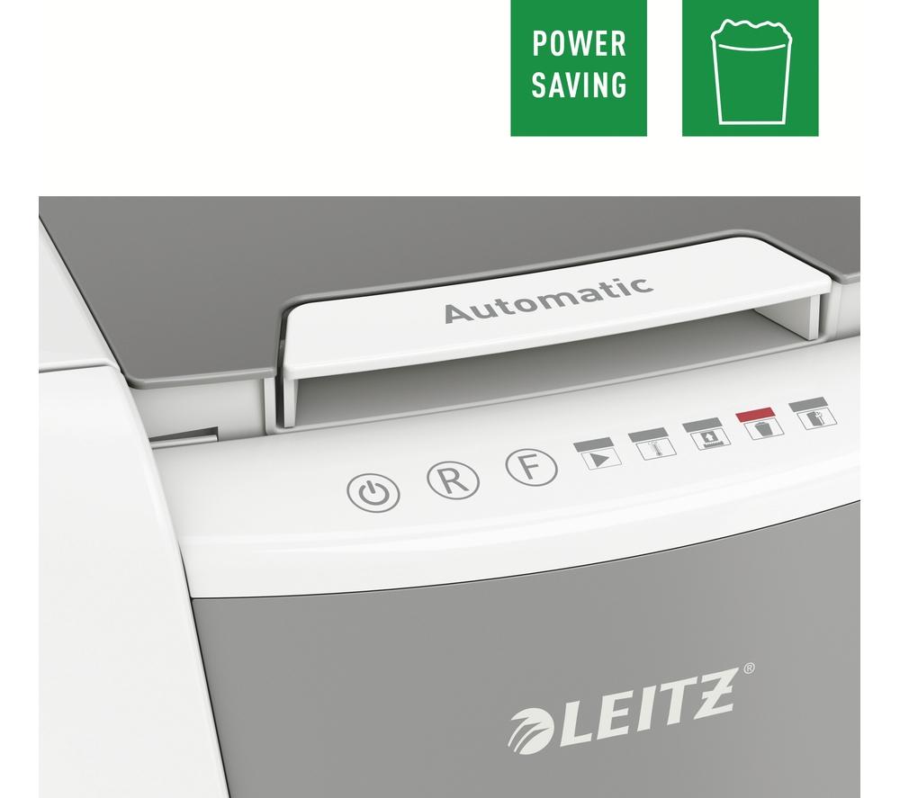 LEITZ IQ AutoFeed Office 150 P5 Micro Cut Paper Shredder