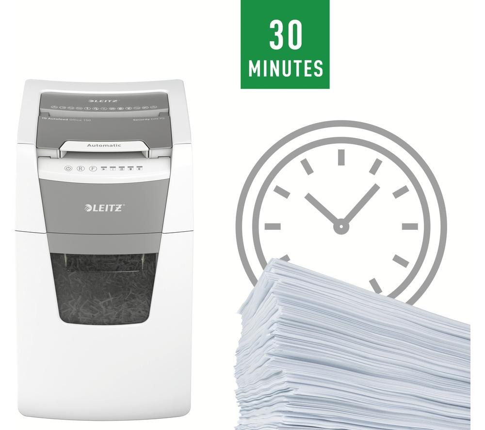 Destructora de papel de microcorte LEITZ IQ AutoFeed Office 150 P5