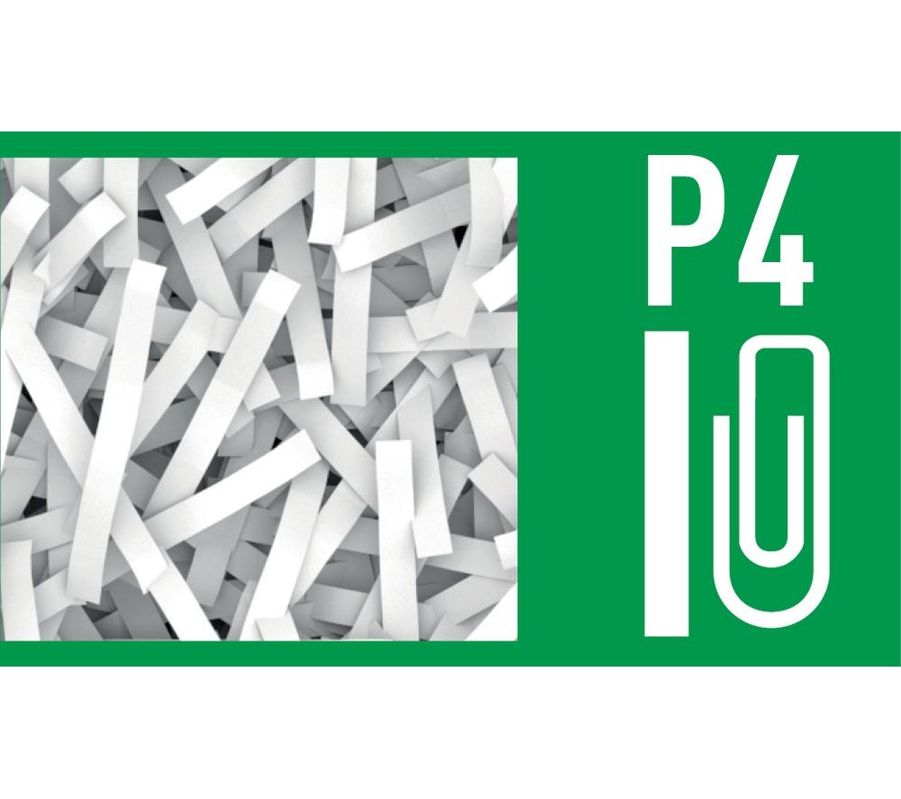 LEITZ IQ AutoFeed Office Pro 600 P4 Cross Cut Paper Shredder