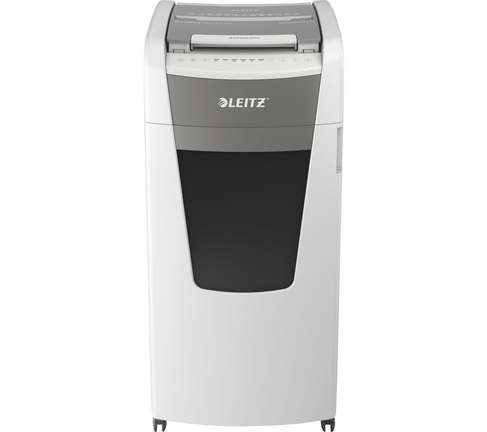 LEITZ IQ AutoFeed Office Pro 600 P5 Micro Cut Paper Shredder