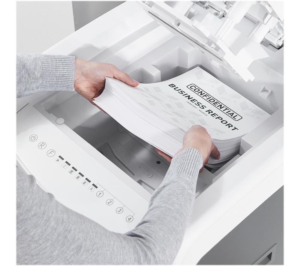 Destructora de papel de corte micro LEITZ IQ AutoFeed Office Pro 600 P5