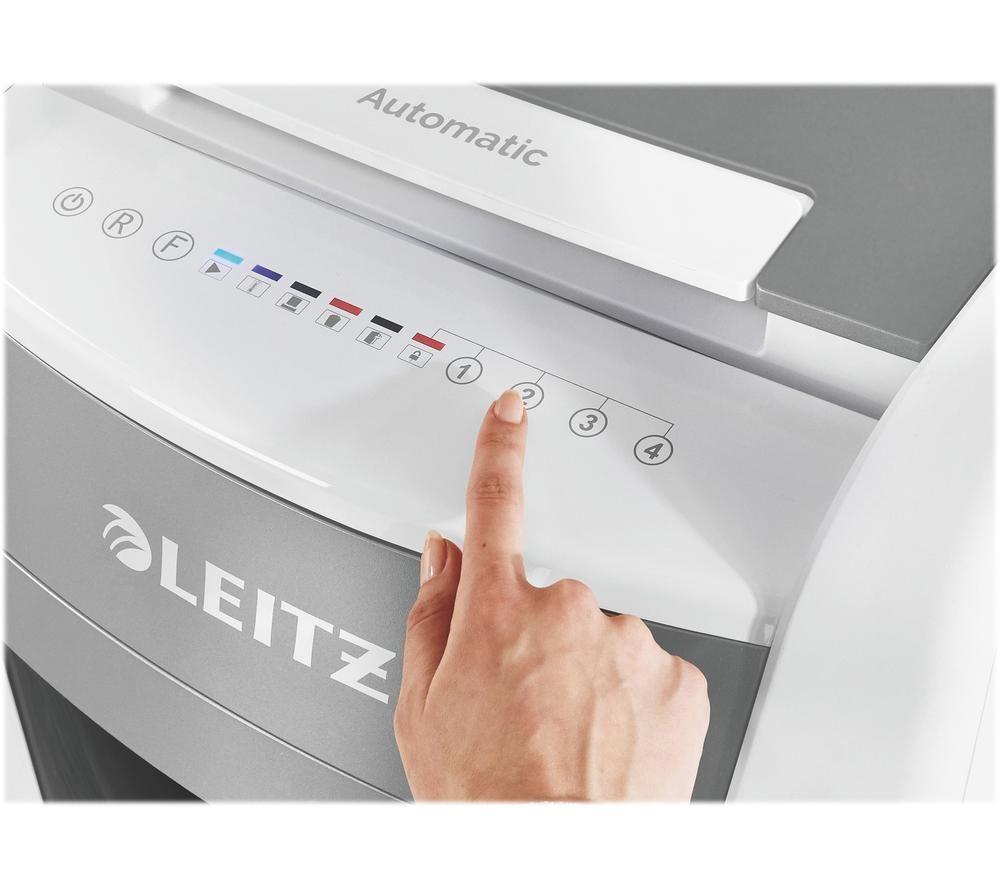 Destructora de papel de corte micro LEITZ IQ AutoFeed Office Pro 600 P5