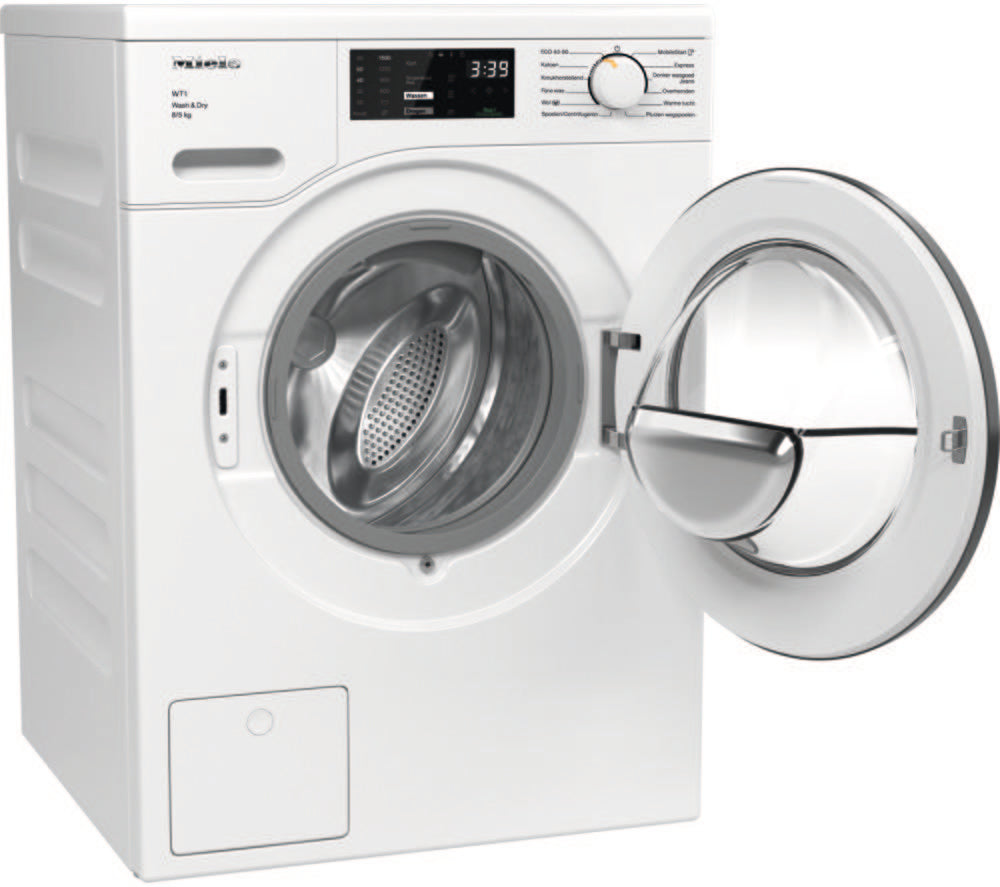 MIELE WT1F WTD160 WCS WiFi-enabled 8 kg Washer Dryer - White