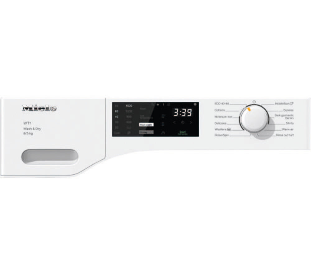 MIELE WT1F WTD160 WCS WiFi-enabled 8 kg Washer Dryer - White