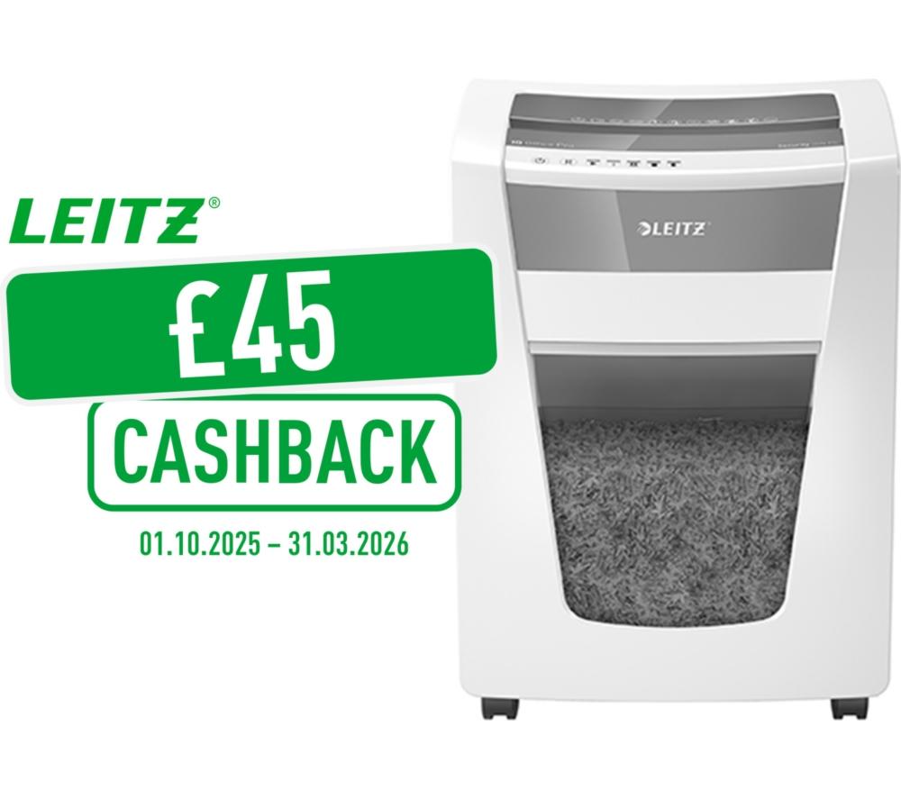 LEITZ IQ Office Pro P5 Micro Cut Paper Shredder