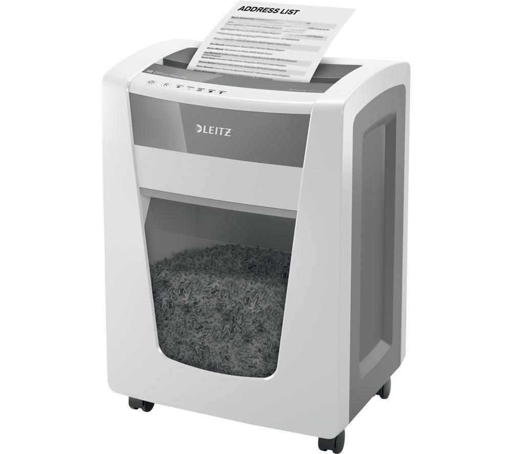 LEITZ IQ Office Pro P5 Micro Cut Paper Shredder