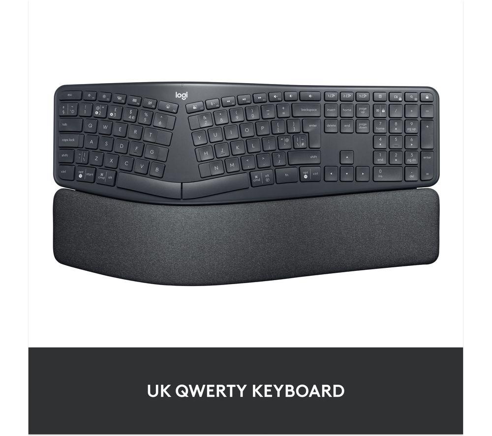 Teclado inalámbrico LOGITECH ERGO K860 - Grafito