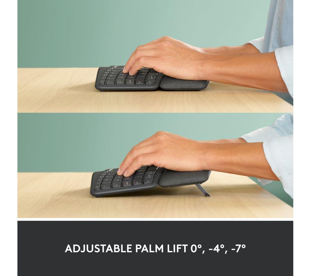 Teclado inalámbrico LOGITECH ERGO K860 - Grafito