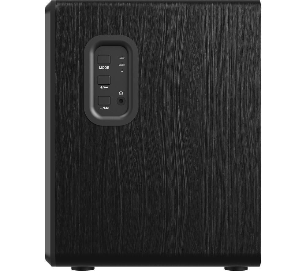 MAJORITY D40 Bluetooth Bookshelf Speakers - Black