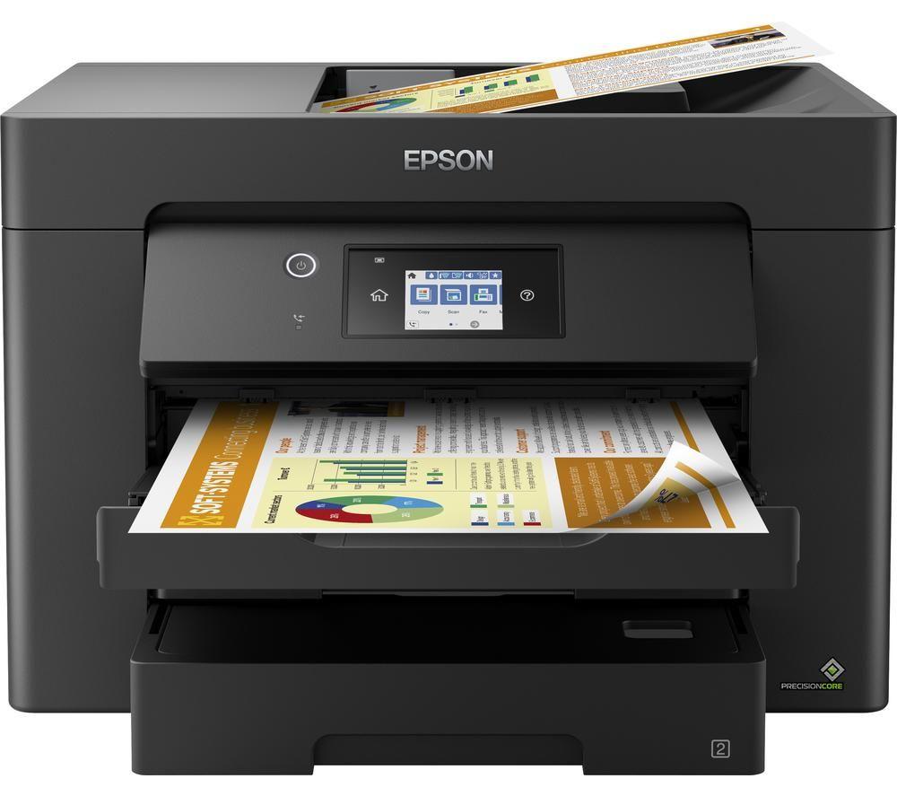 EPSON WorkForce WF-7830DTWF All-in-One Wireless A3 Inkjet Printer with Fax