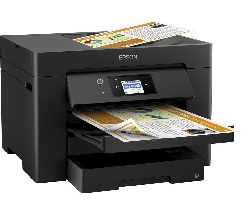 EPSON WorkForce WF-7830DTWF All-in-One Wireless A3-Tintenstrahldrucker mit Fax