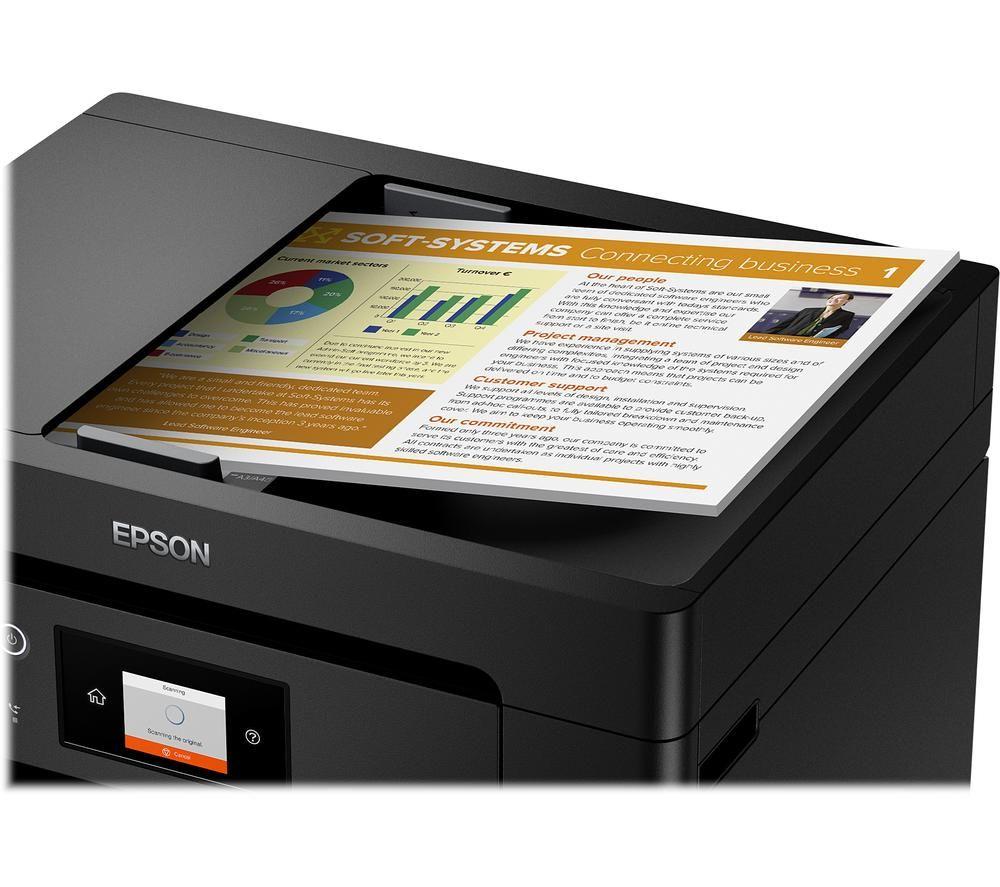 EPSON WorkForce WF-7830DTWF All-in-One Wireless A3-Tintenstrahldrucker mit Fax