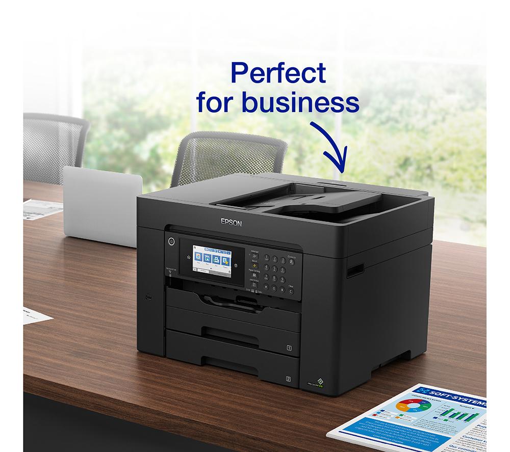 EPSON WorkForce WF-7840DTWF All-in-One Wireless A3+ Inkjet Printer with Fax
