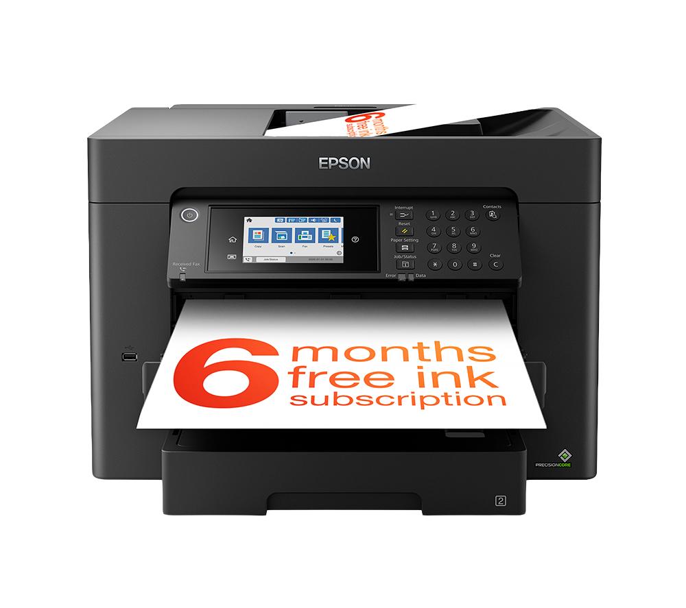 EPSON WorkForce WF-7840DTWF All-in-One Wireless A3+ Inkjet Printer with Fax