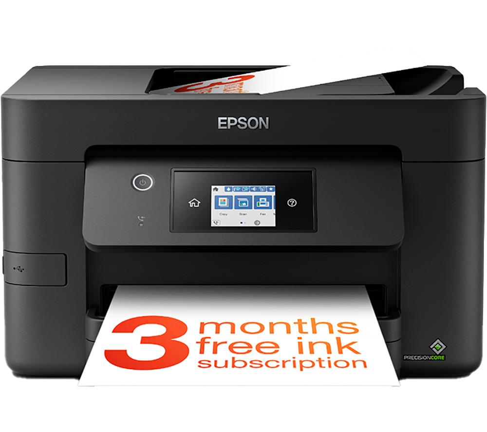 EPSON WorkForce Pro WF-3820DWF All-in-One Wireless Inkjet Printer with Fax