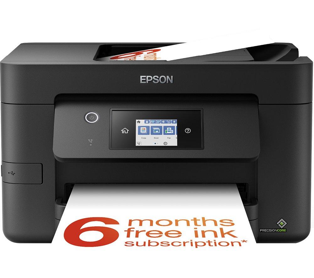EPSON WorkForce Pro WF-3820DWF All-in-One Wireless Inkjet Printer with Fax