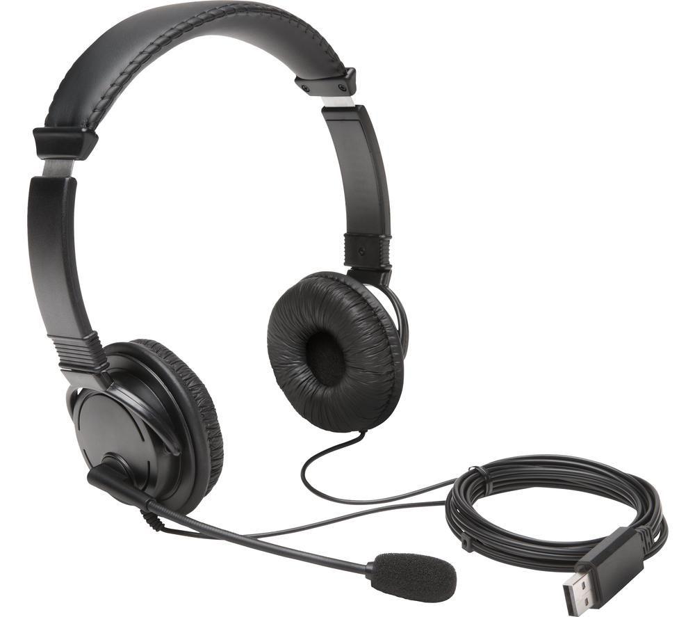 KENSINGTON K97601WW Headset - Black