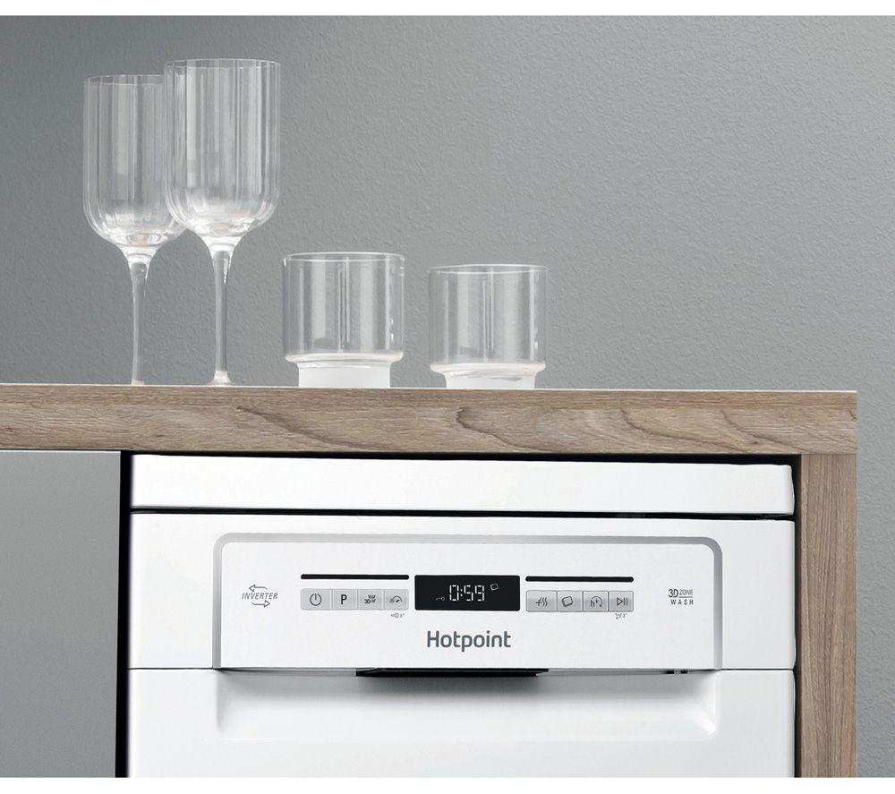 HOTPOINT HSFO 3T223 W UK N Slimline Dishwasher - White