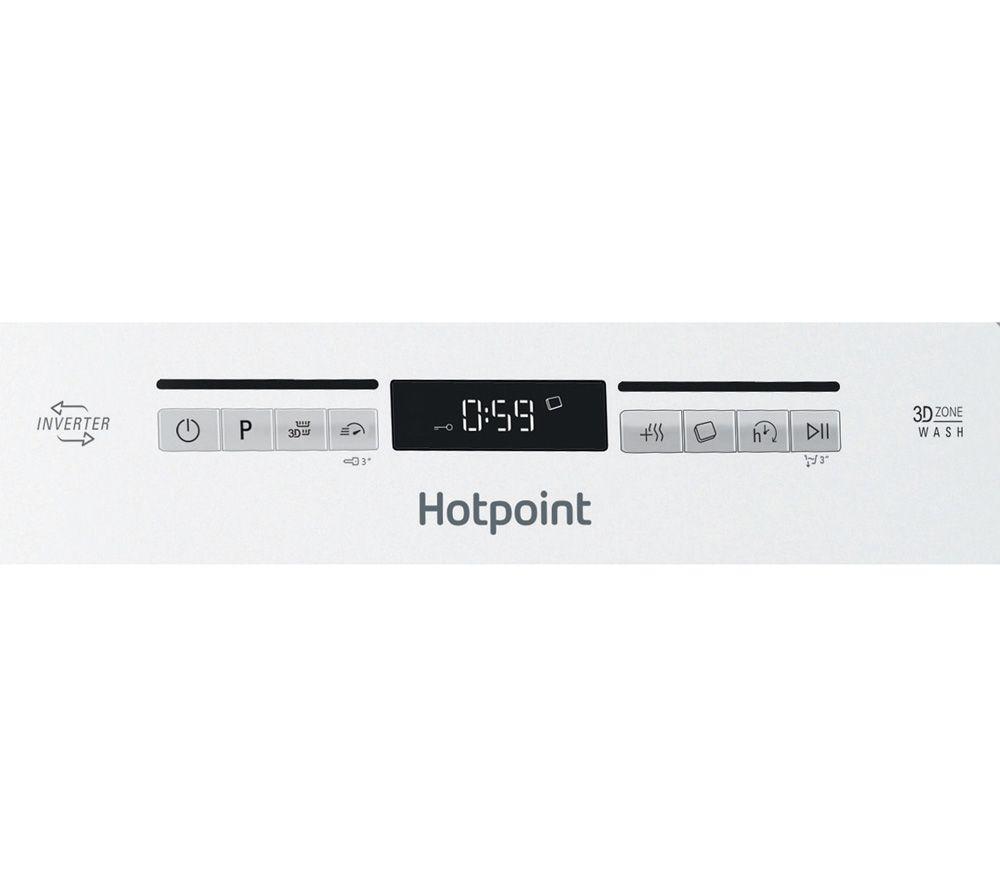 HOTPOINT HSFO 3T223 W UK N Slimline Dishwasher - White
