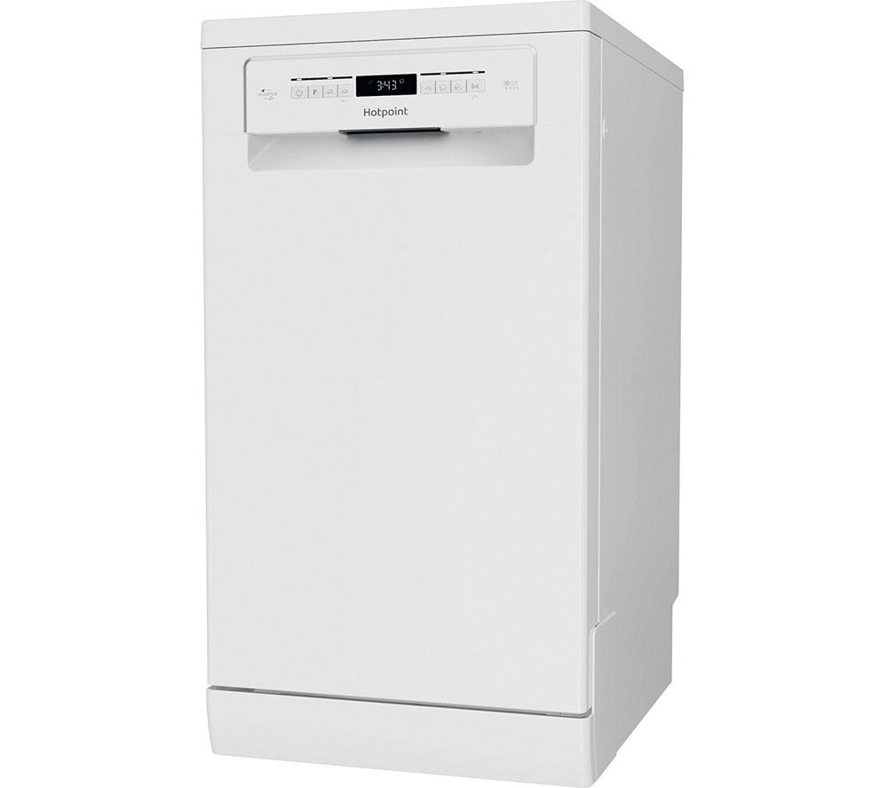Lavavajillas estrecho HOTPOINT HSFO 3T223 W UK N - Blanco