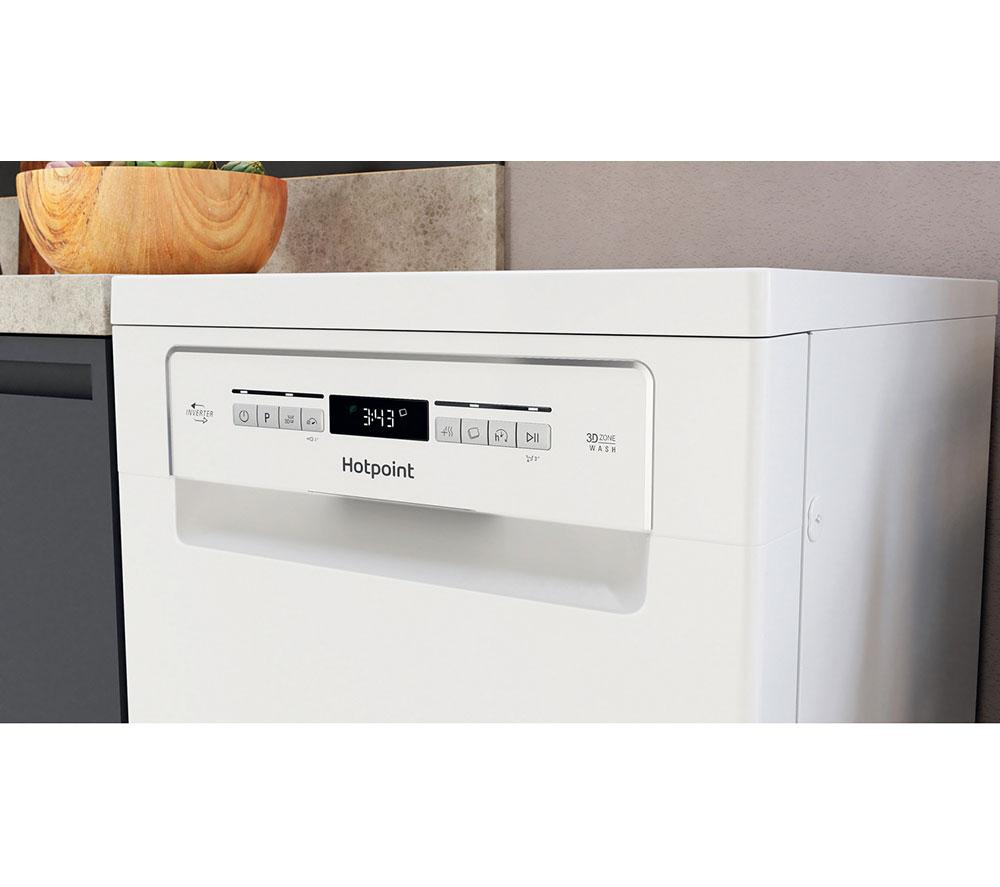 Lavavajillas estrecho HOTPOINT HSFO 3T223 W UK N - Blanco