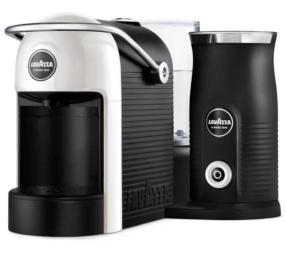 LAVAZZA A Modo Mio Jolie & Milk Coffee Machine - White