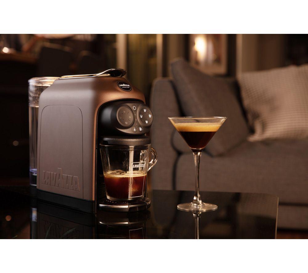 LAVAZZA A Modo Mio Deséa Coffee Machine - Brown Walnut