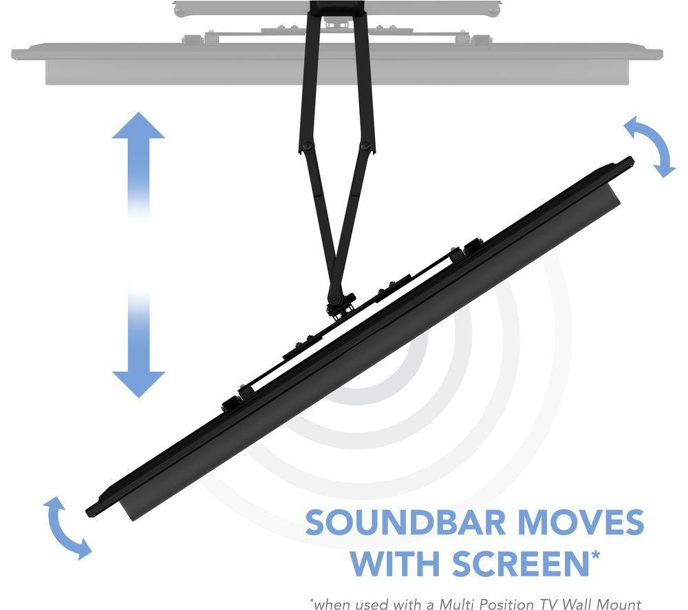 Kit de Fijación Universal y Soporte de Pared para Barra de Sonido AVF