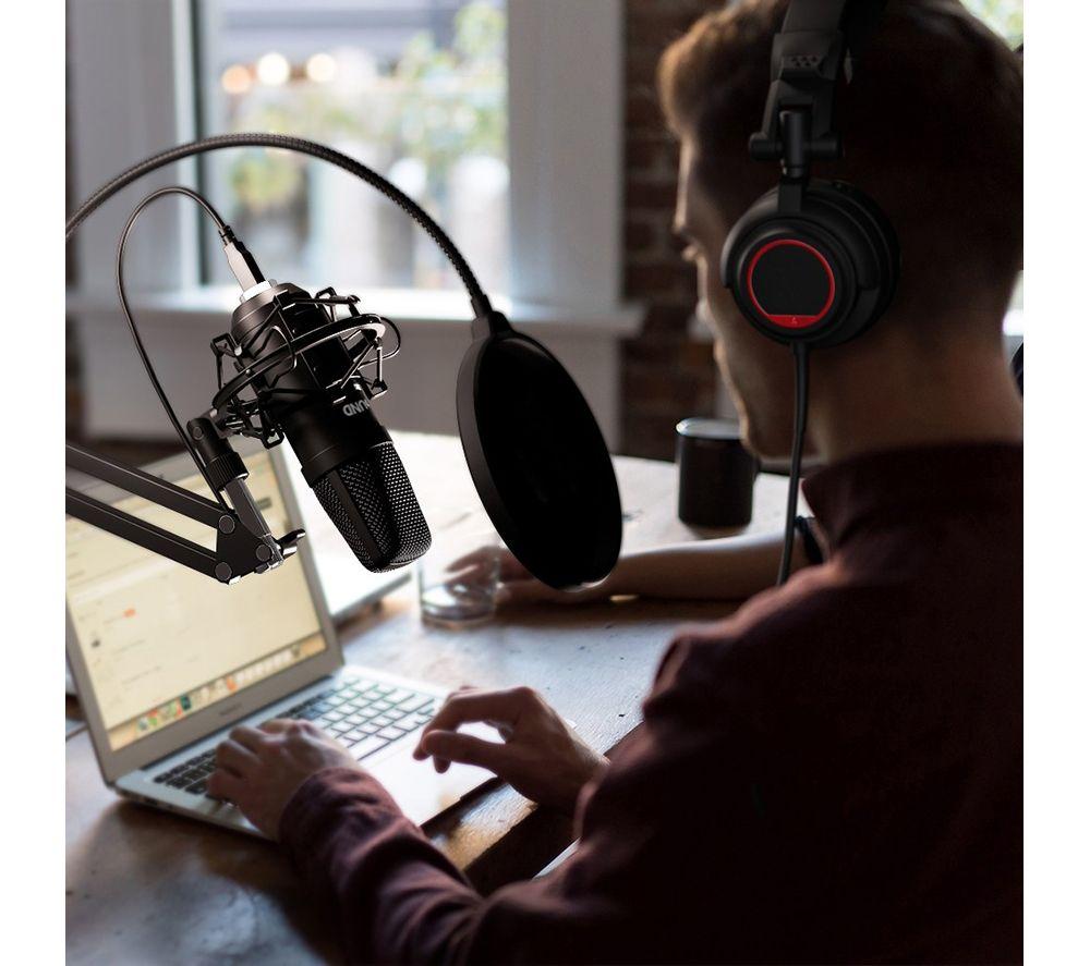 PROSOUND PROS-04AUA Microphone & Boom Arm - Black