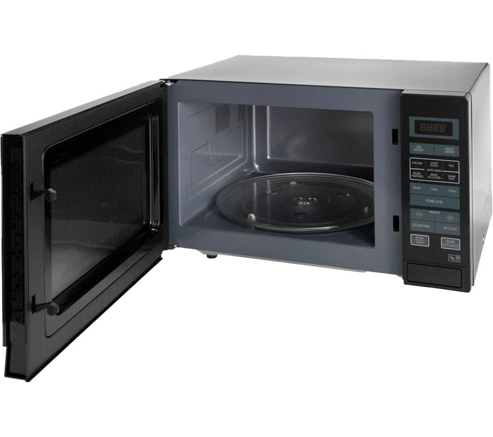 SHARP R372KM Solo Microwave - Black