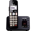 PANASONIC KX-TGE820EB Cordless Phone - Black