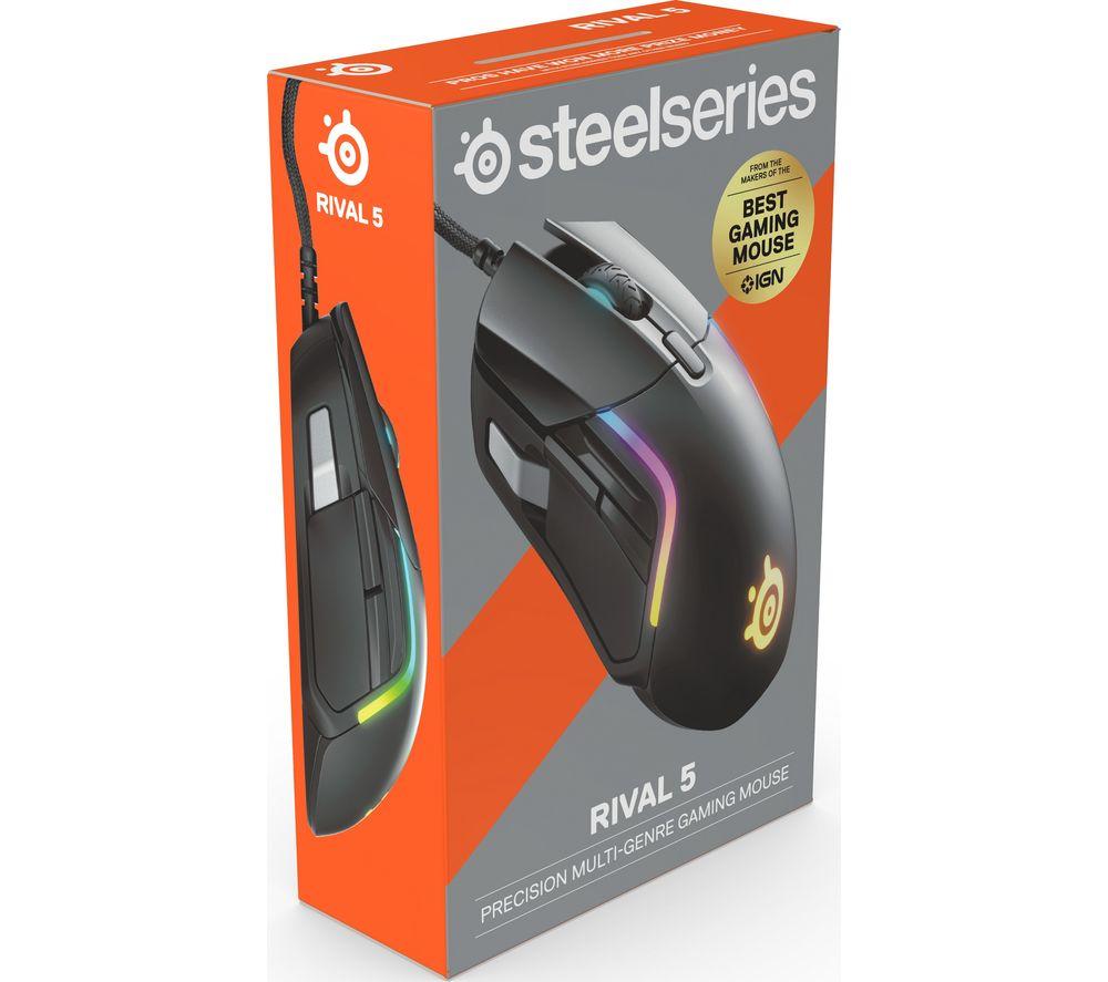 STEELSERIES Rival 5 RGB Optical Gaming Mouse