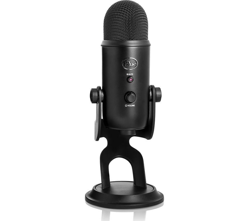 LOGITECH StreamCam Full HD USB-C Webcam & Yeti Professional USB Microphone Bundle - White & Black