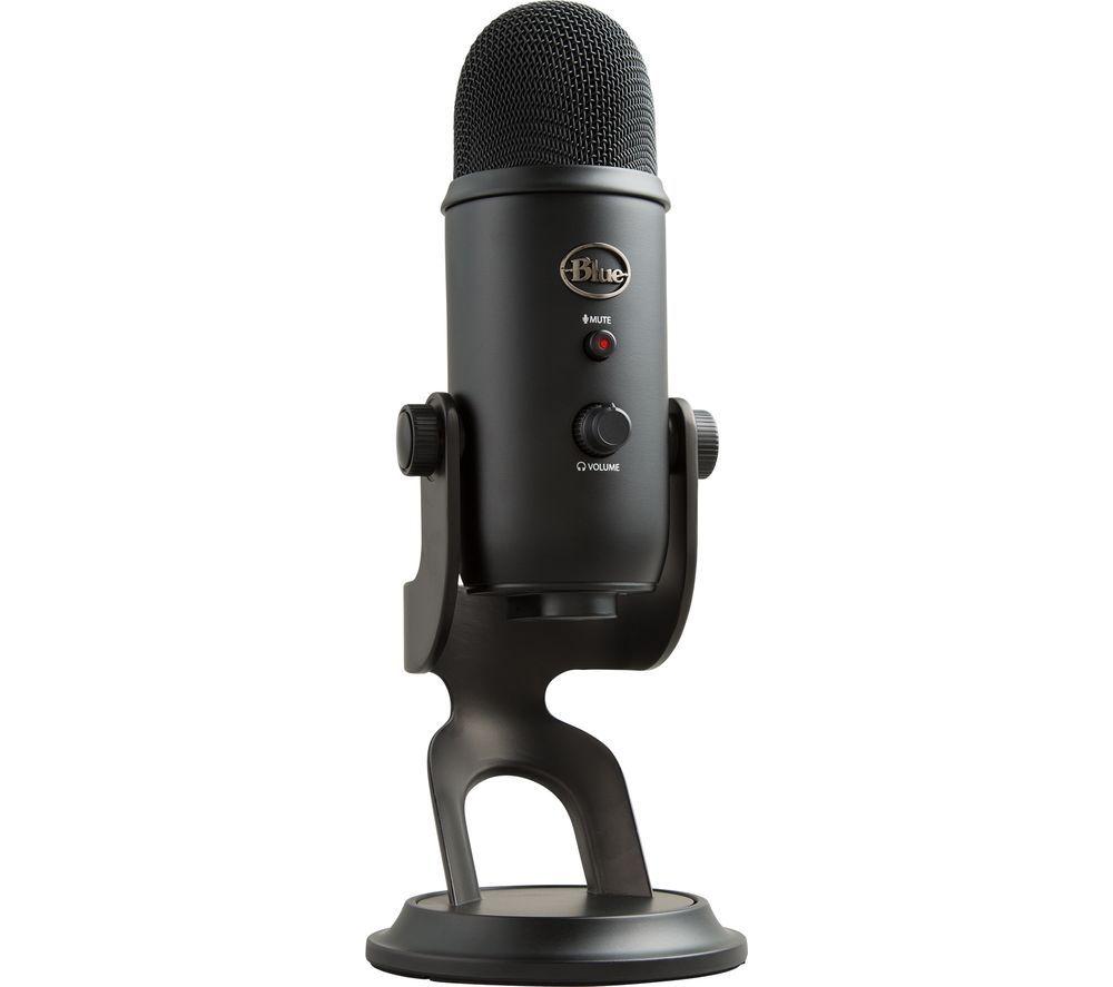 LOGITECH StreamCam Full HD USB-C Webcam & Yeti Professional USB Microphone Bundle - White & Black