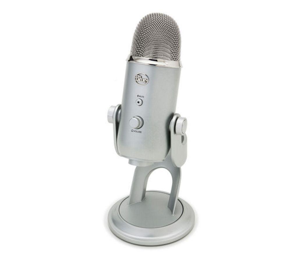 LOGITECH StreamCam Full HD USB-C Webcam & Yeti Professional USB Microphone Bundle - White & Silver