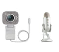 LOGITECH StreamCam Full HD USB-C Webcam & Yeti Professional USB Microphone Bundle - White & Silver