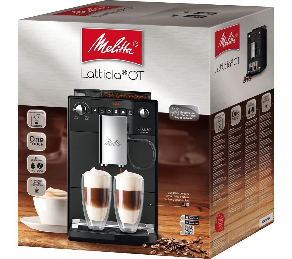 MELITTA Cafetera Automática Serie 600 Latticia OT F300-100 - Negro