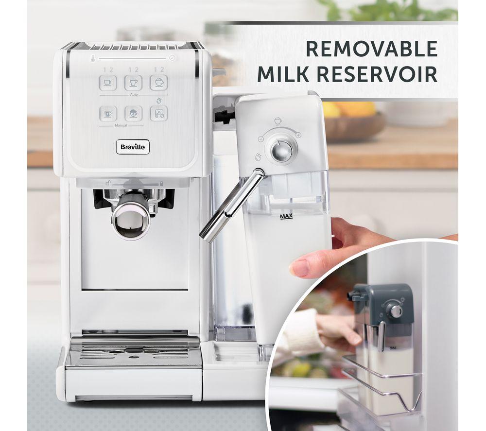 BREVILLE One-Touch CoffeeHouse II VCF147 Kaffeemaschine – Weiß