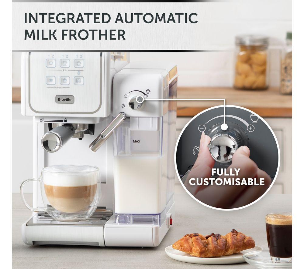 BREVILLE One-Touch CoffeeHouse II VCF147 Coffee Machine - White