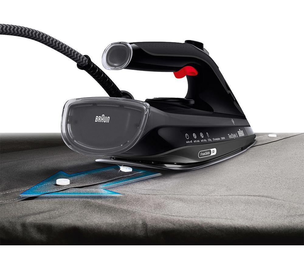 BRAUN TexStyle 5 SI5088BK Steam Iron - Black