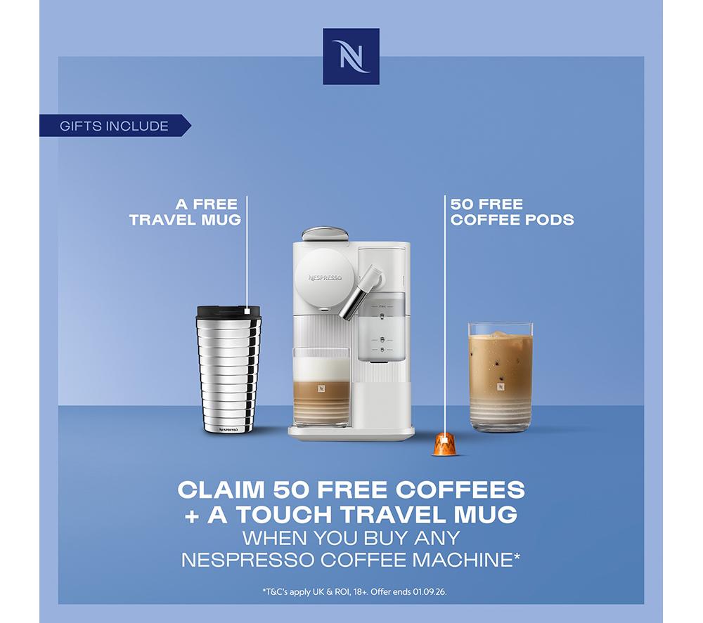 Nespresso by De'Longhi Lattissima One EN510.BK Kapselmaschine – Schwarz