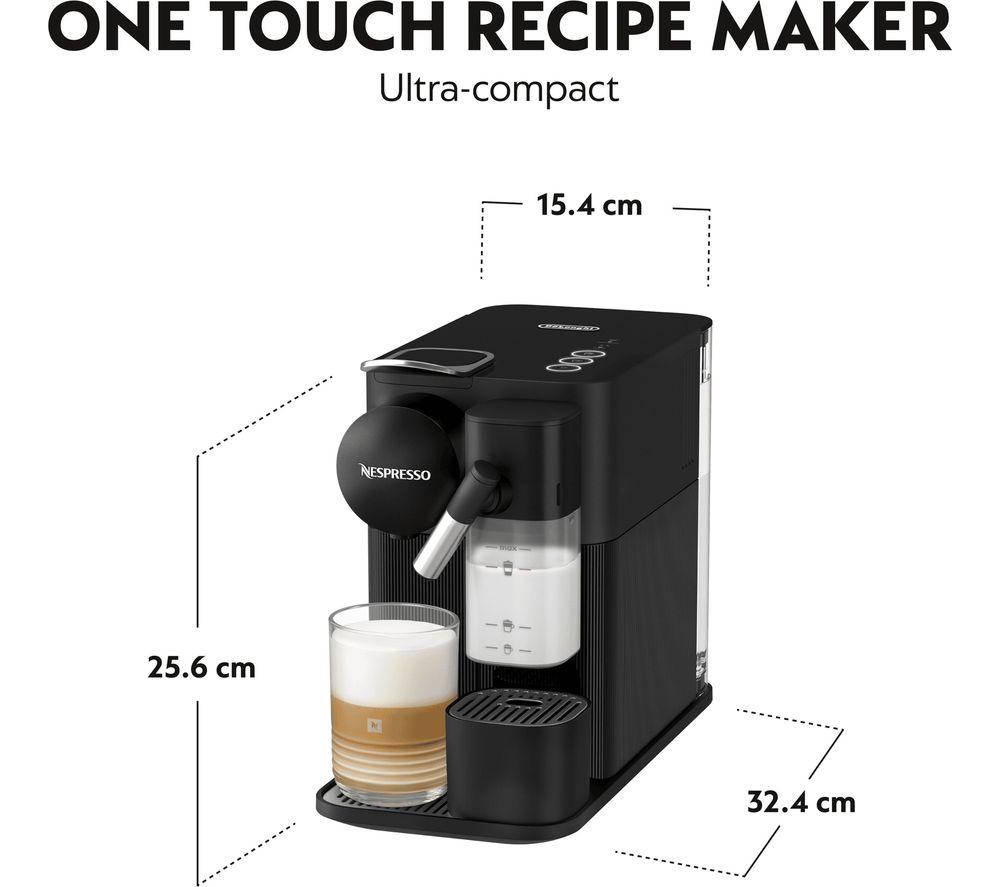 Nespresso by De'Longhi Lattissima One EN510.BK Kapselmaschine – Schwarz