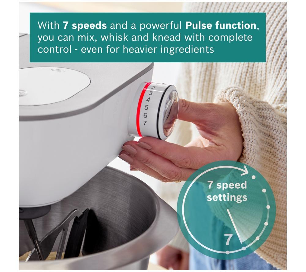 BOSCH Creationline 8 in 1 Stand Mixer MUM5XW40G - Champagne