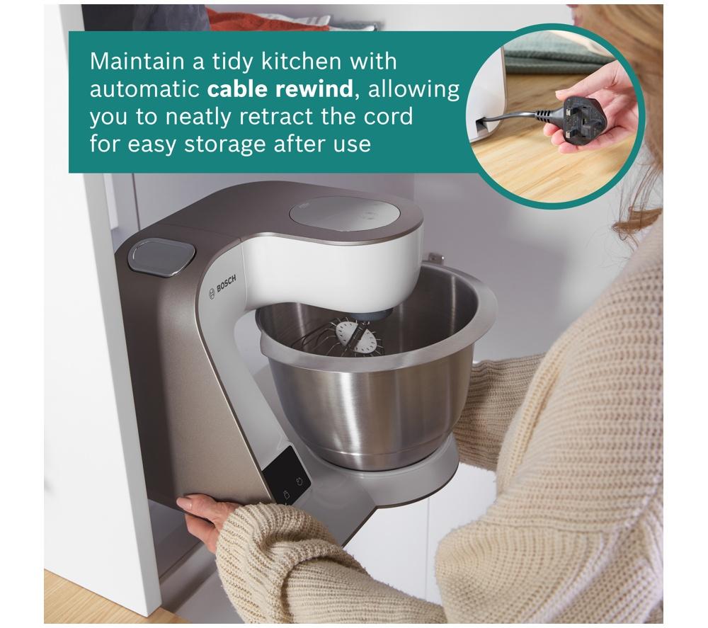 BOSCH Creationline 8 in 1 Stand Mixer MUM5XW40G - Champagne