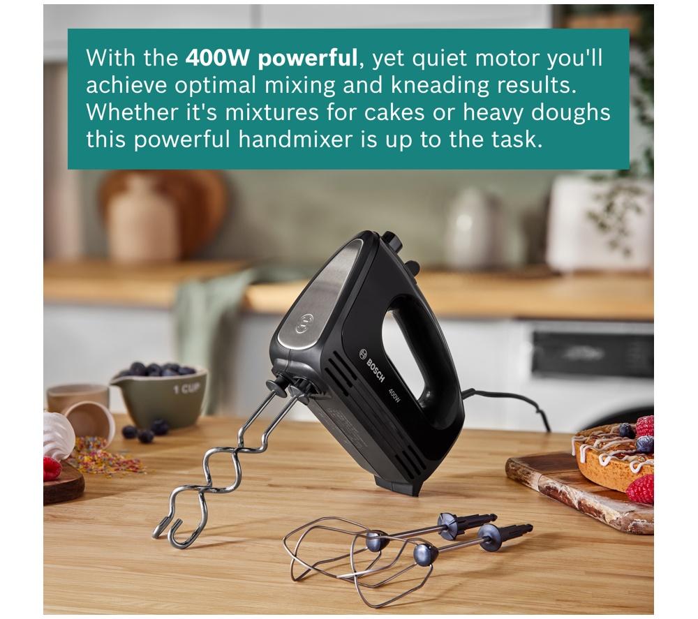 BOSCH CleverMixx MFQ2420BGB Hand Mixer - Black