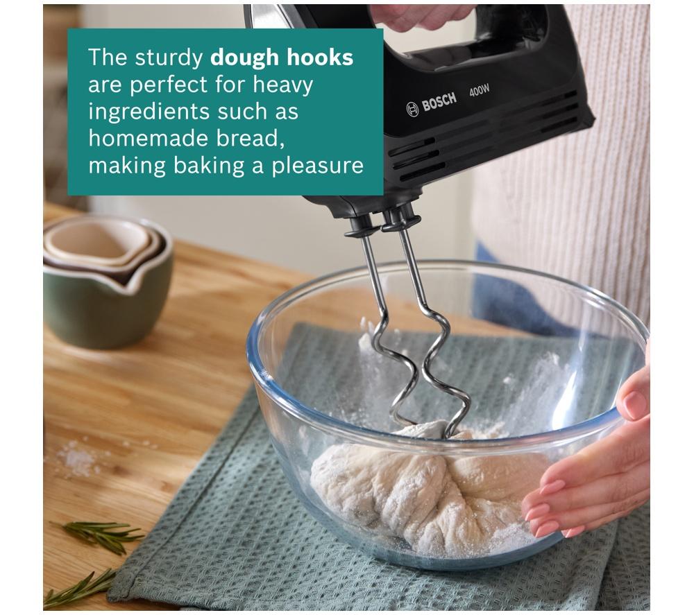 BOSCH CleverMixx MFQ2420BGB Hand Mixer - Black