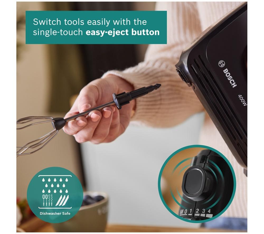 BOSCH CleverMixx MFQ2420BGB Hand Mixer - Black
