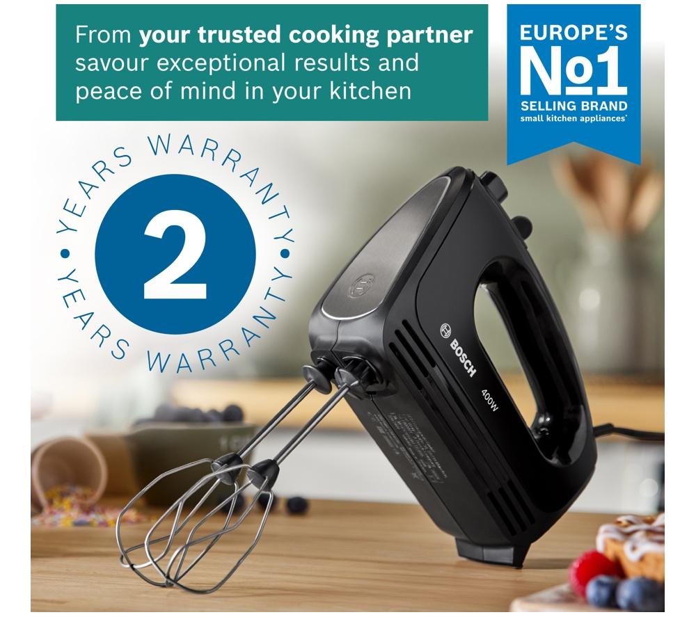 BOSCH CleverMixx MFQ2420BGB Hand Mixer - Black
