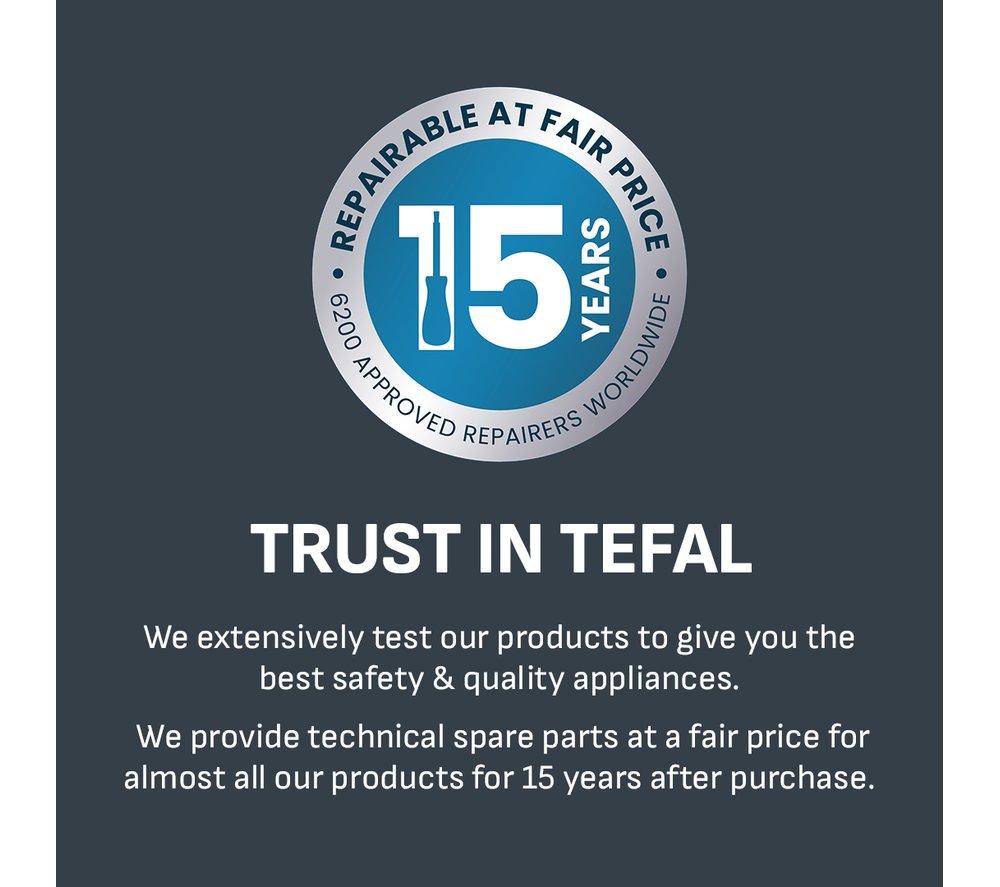 TEFAL Pro Express Protect GV9221G0 Steam Generator Iron - White & Blue