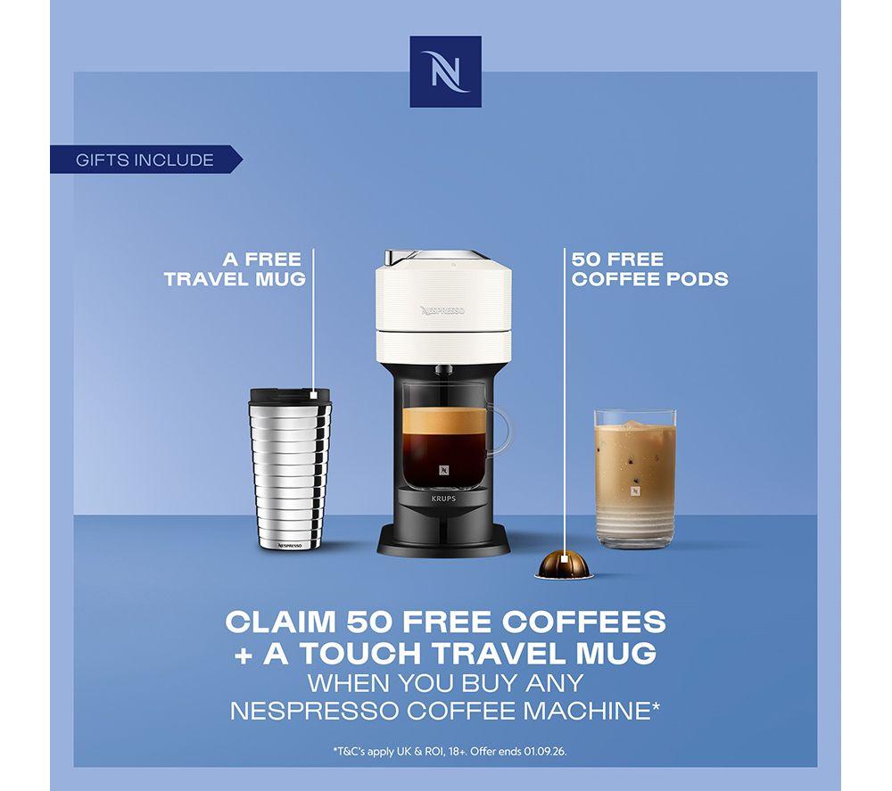 Nespresso by Krups Vertuo Next X910N40 Kapselmaschine – Schwarz